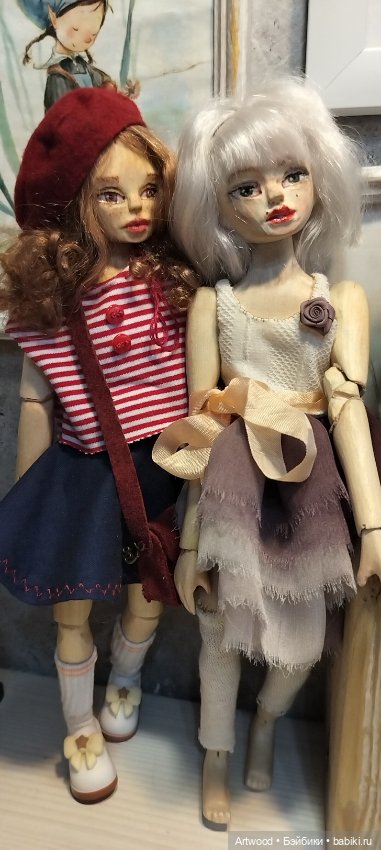 Будет новая коллекция — Авторские куклы из дерева