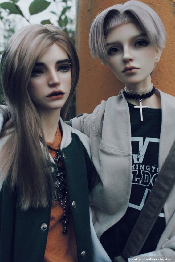 🌾 𝕯𝖆𝖓𝖎𝖊𝖑 & 𝕬𝖑𝖊𝖝 🌾 pt.2 — Гибридизация кукол BJD (БЖД): пересадка головы (фото 8)