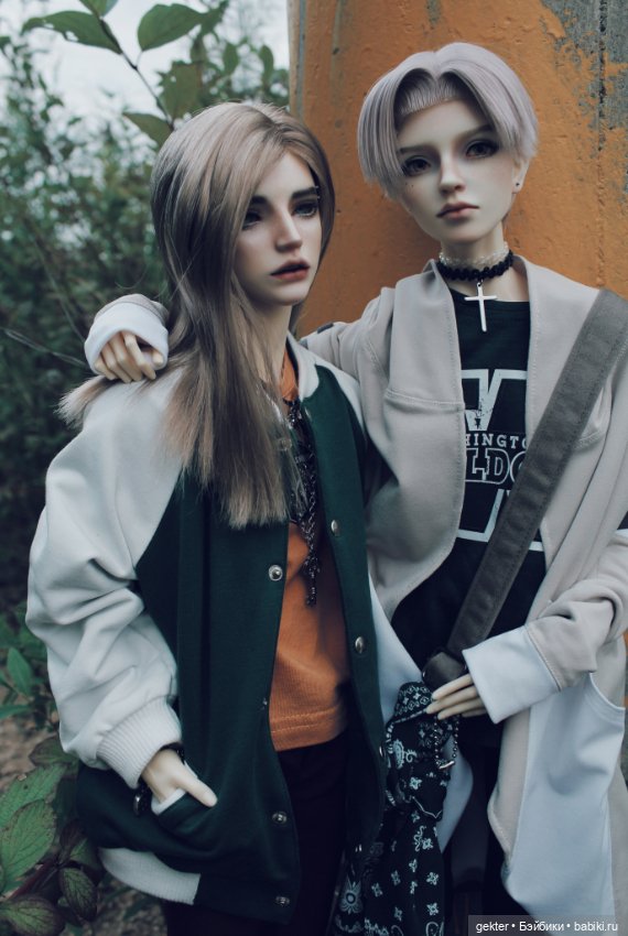 🌾 𝕯𝖆𝖓𝖎𝖊𝖑 & 𝕬𝖑𝖊𝖝 🌾 pt.2 — Гибридизация кукол BJD (БЖД): пересадка головы (фото 7)