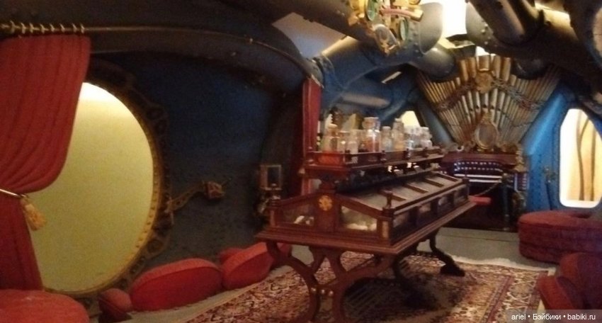 Диорама салона «Наутилуса» от автора Джерри Террелл (фото 2)