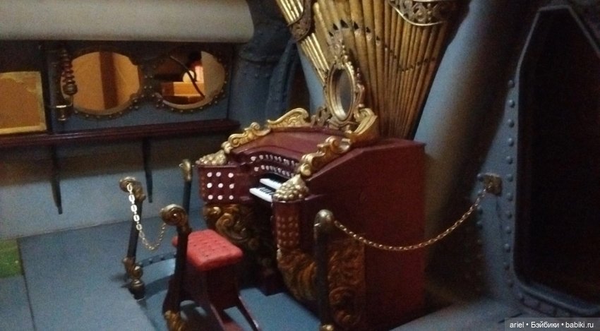 Диорама салона «Наутилуса» от автора Джерри Террелл (фото 3)