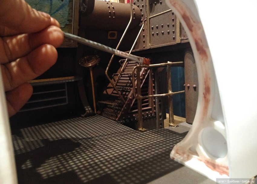 Диорама салона «Наутилуса» от автора Джерри Террелл (фото 5)