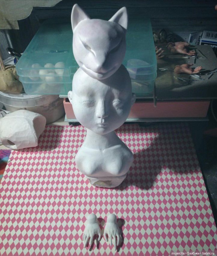 Сливовый сад — Авторские шарнирные куклы своими руками: лепка