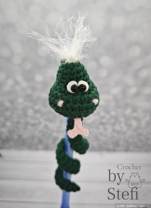 Змеючка — Вязаные игрушки и амигуруми: крючком (фото 6)