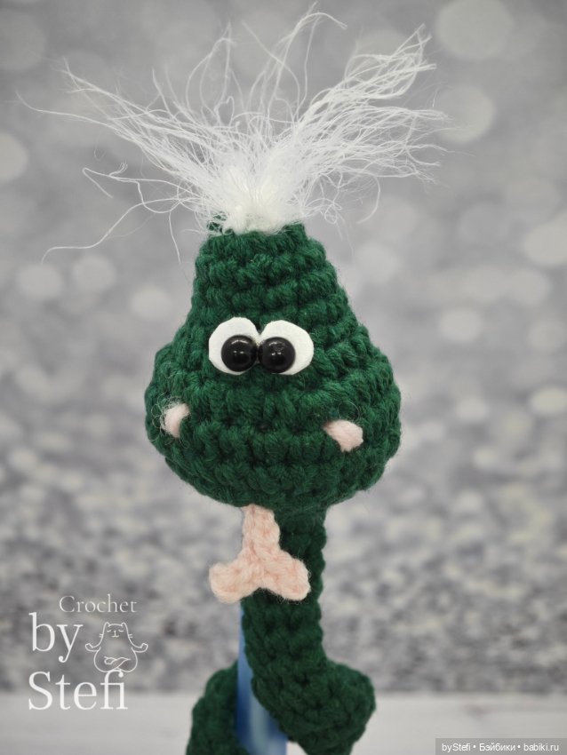 Змеючка — Вязаные игрушки и амигуруми: крючком (фото 2)