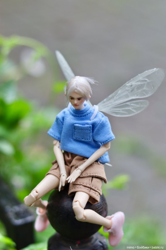 В саду во время дождя — Авторские шарнирные куклы своими руками: лепка (фото 6)