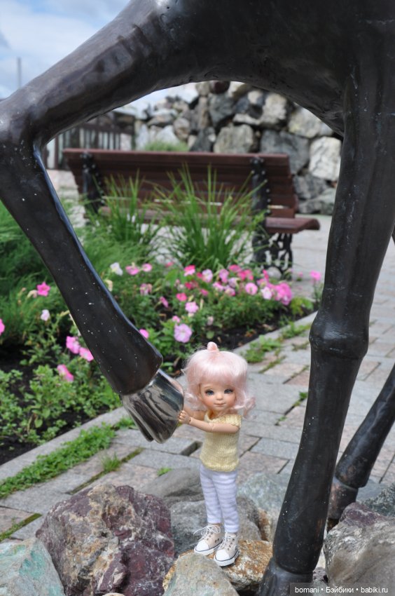 Бусинка и Лялечка в горном парке имени П. П. Бажова (фото 8)