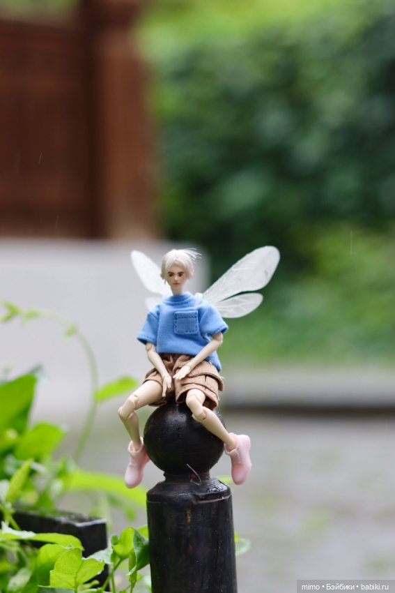 В саду во время дождя — Авторские шарнирные куклы своими руками: лепка (фото 5)