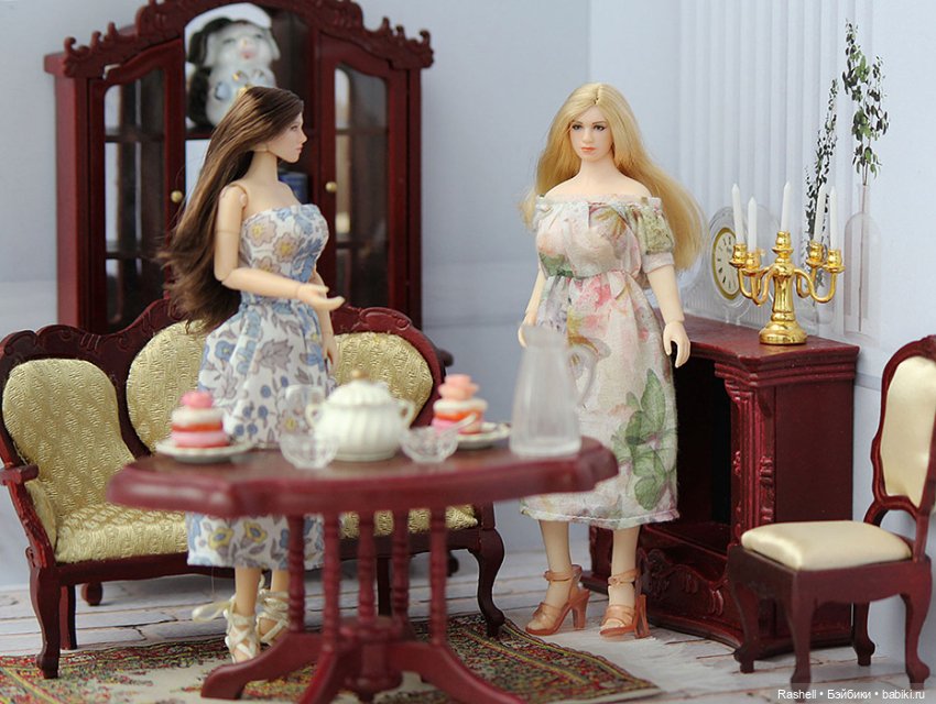 Встреча подружек — Куклы Phicen (TBLeague/Фицен): бесшовные тела (фото 5)