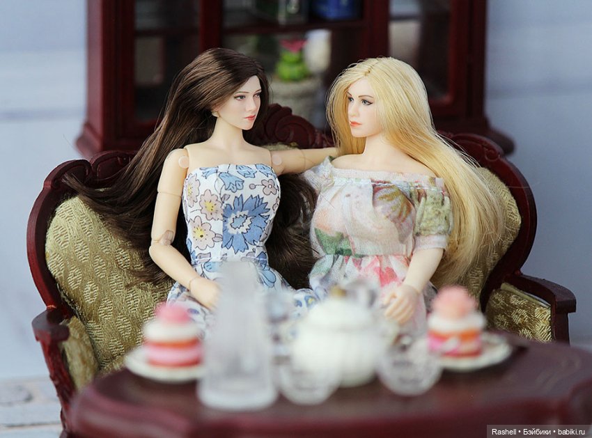 Встреча подружек — Куклы Phicen (TBLeague/Фицен): бесшовные тела (фото 10)