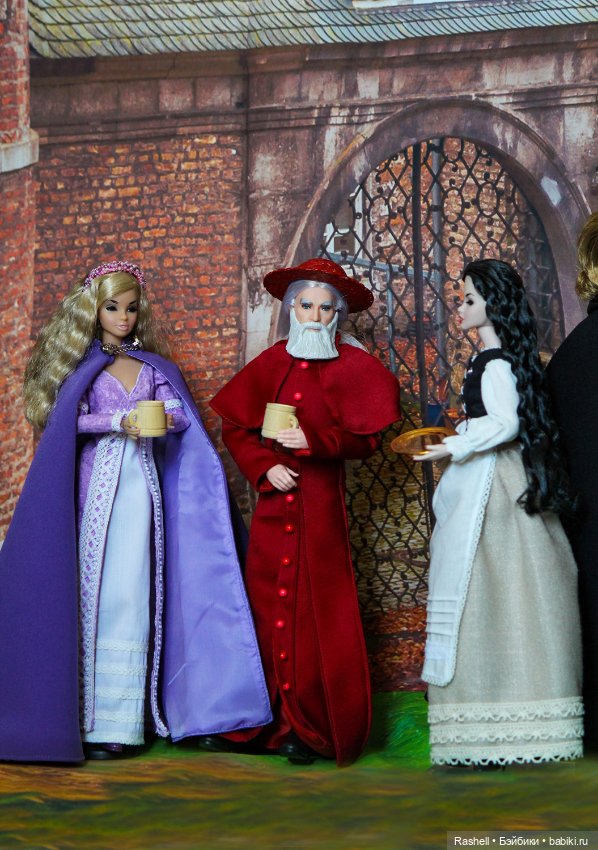 Жители замка на окраине приветствуют шествие Ландсхутовской свадьбы (фото 2)