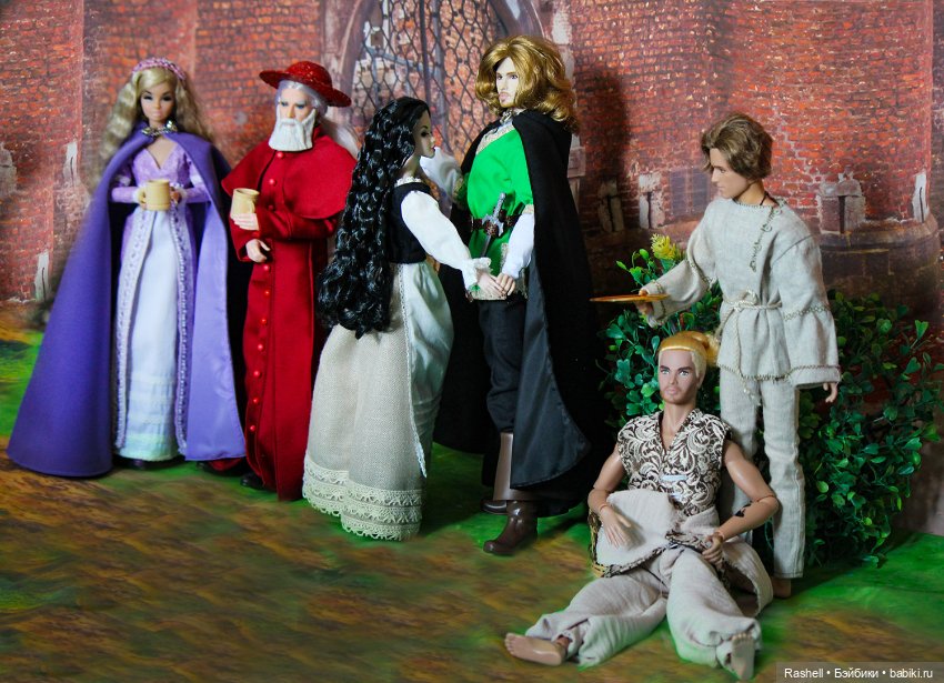 Жители замка на окраине приветствуют шествие Ландсхутовской свадьбы (фото 6)