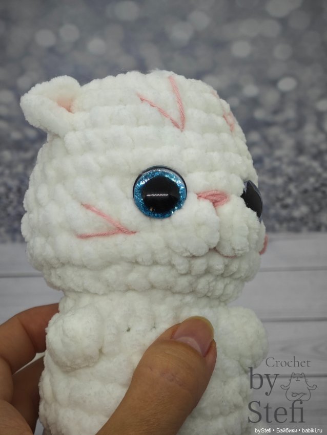 Котофейка Плюшик — Вязаные игрушки и амигуруми: крючком (фото 9)