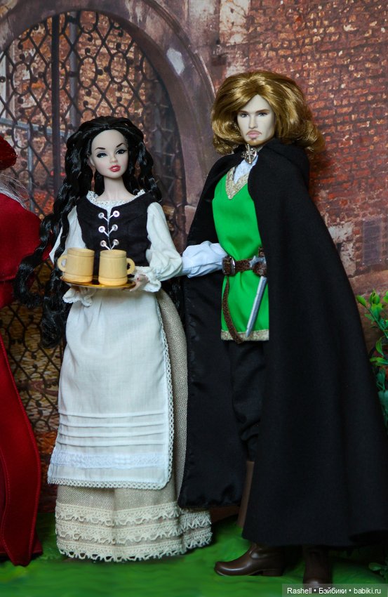 Жители замка на окраине приветствуют шествие Ландсхутовской свадьбы (фото 3)