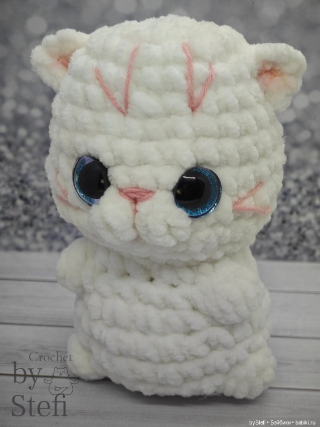 Котофейка Плюшик — Вязаные игрушки и амигуруми: крючком (фото 3)