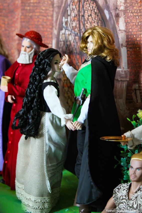 Жители замка на окраине приветствуют шествие Ландсхутовской свадьбы (фото 4)