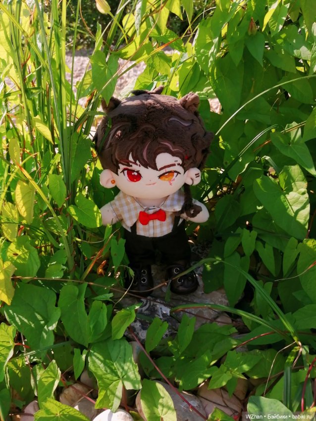 Плюшик на отдыхе — Мягкие игровые и текстильные куклы: тряпичные (фото 5)