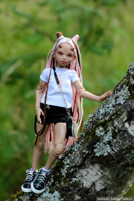 Беська, поход в лес — Куклы Dart dolls (Анна Шиткина): российские BJD (БЖД)