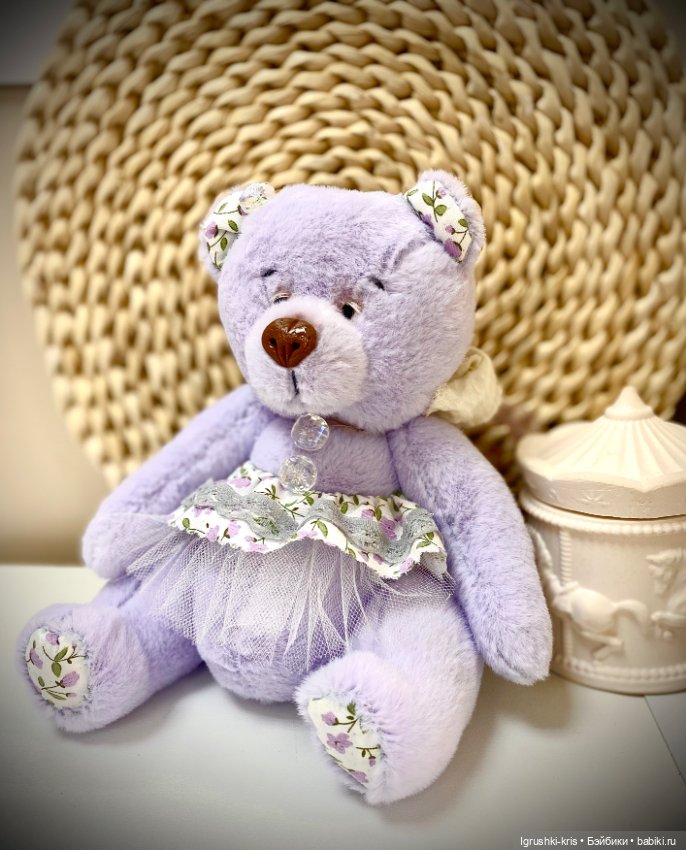 Мишка Тедди Фиалка — Авторские мишки Тедди и друзья: фото (фото 4)