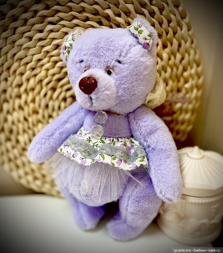 Мишка Тедди Фиалка — Авторские мишки Тедди и друзья: фото