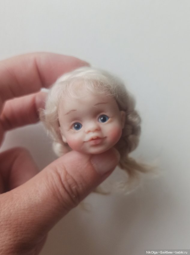Собираю новую Малышку — Авторские шарнирные куклы своими руками: лепка (фото 4)