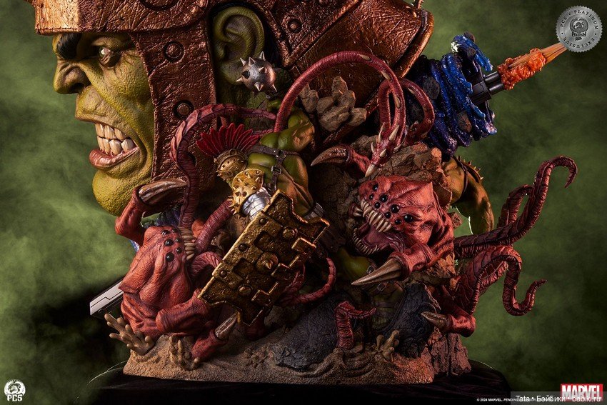 Premium Collectibles Studio - статуя Бюст «Планета Халка» (фото 3)