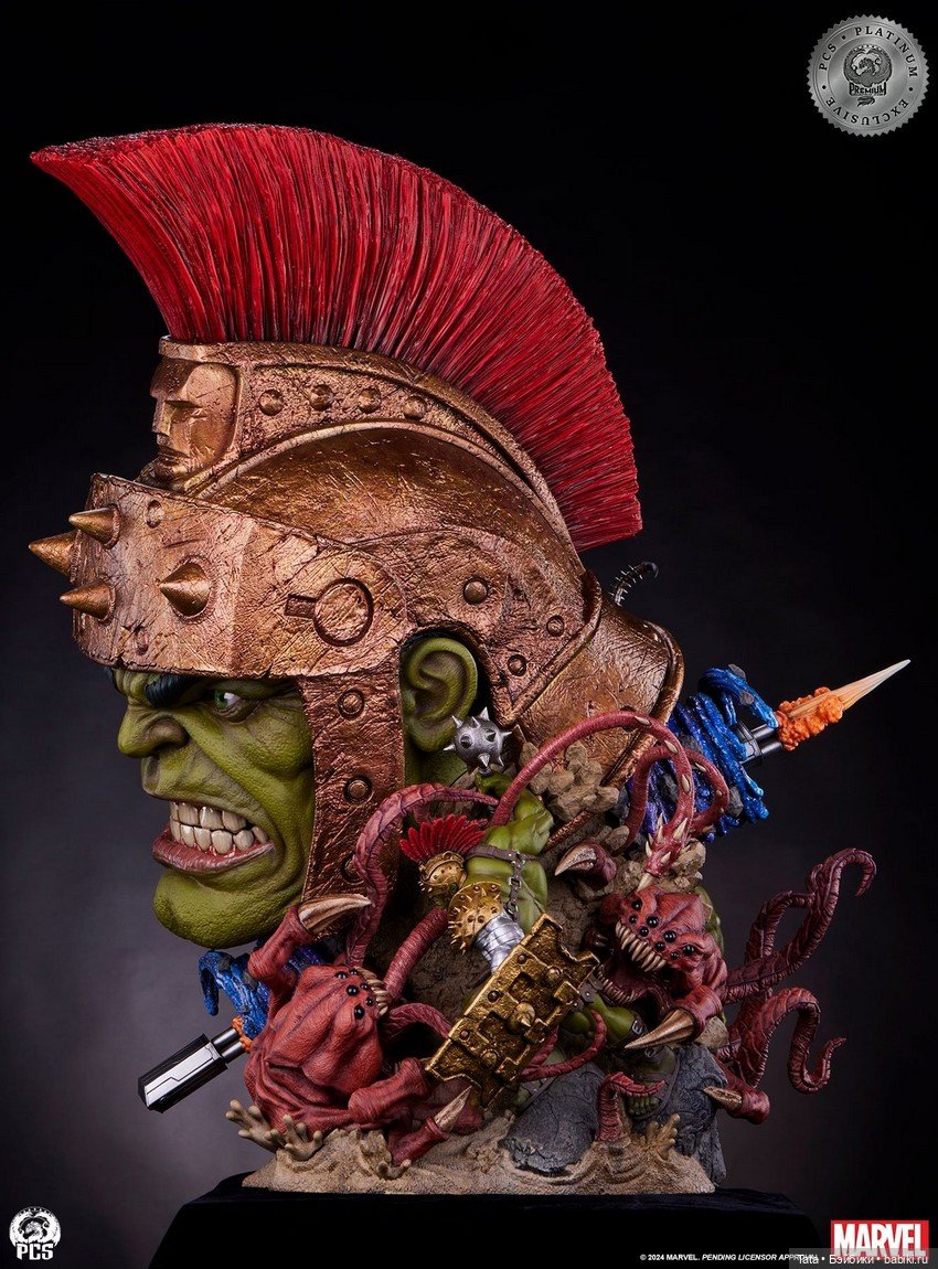 Premium Collectibles Studio - статуя Бюст «Планета Халка» (фото 5)