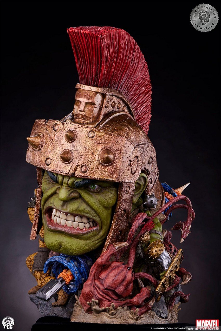 Premium Collectibles Studio - статуя Бюст «Планета Халка» (фото 9)