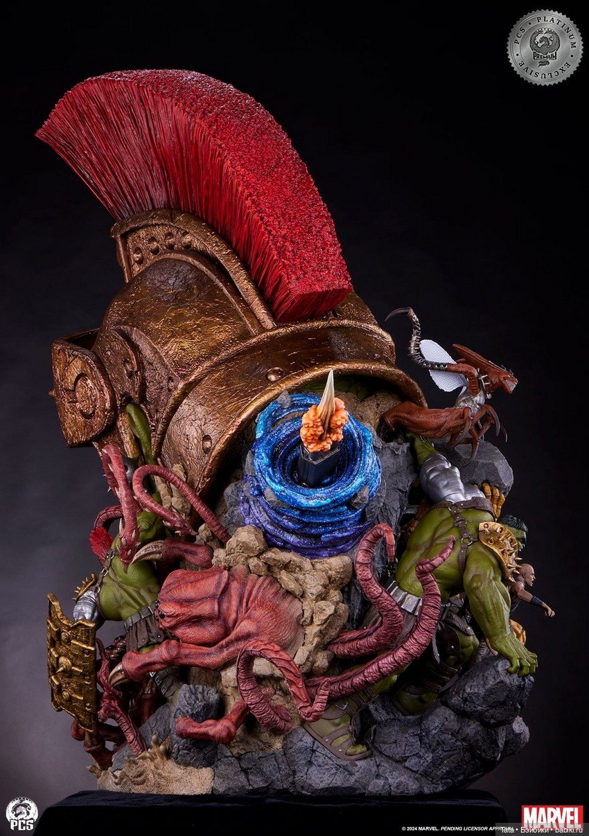 Premium Collectibles Studio - статуя Бюст «Планета Халка» (фото 7)