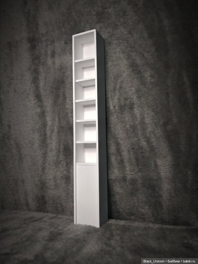 Кровать и книжный шкаф — Мебель для кукол и домиков: фото (фото 2)