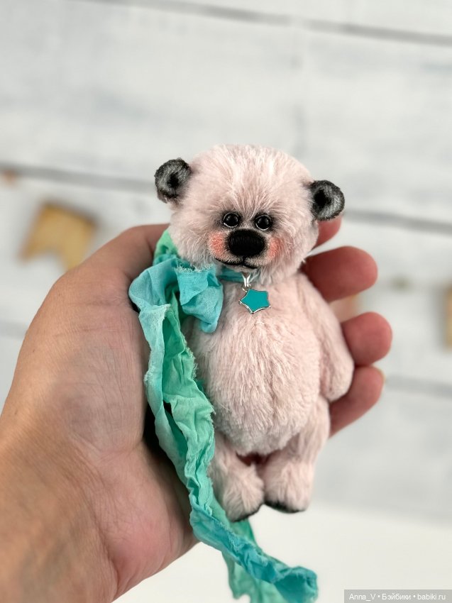 Тедди мишка Стеша — Авторские мишки Тедди и друзья: фото (фото 2)