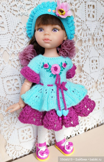 Девочки носят платья — Одежда и обувь для кукол своими руками: фото (фото 5)
