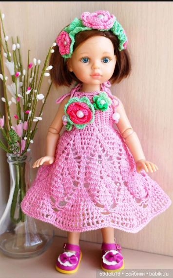 Девочки носят платья — Одежда и обувь для кукол своими руками: фото (фото 9)