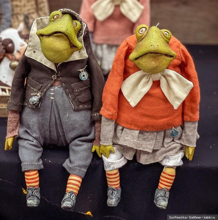 Лягушки - игрушки. Фотоподборка (фото 10)