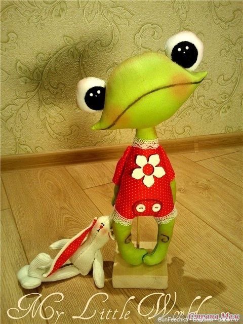 Лягушки - игрушки. Фотоподборка