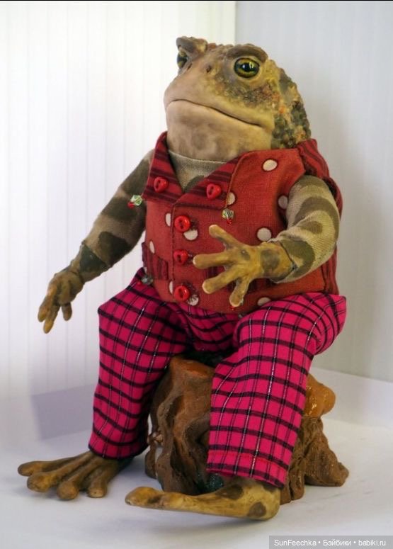 Лягушки - игрушки. Фотоподборка