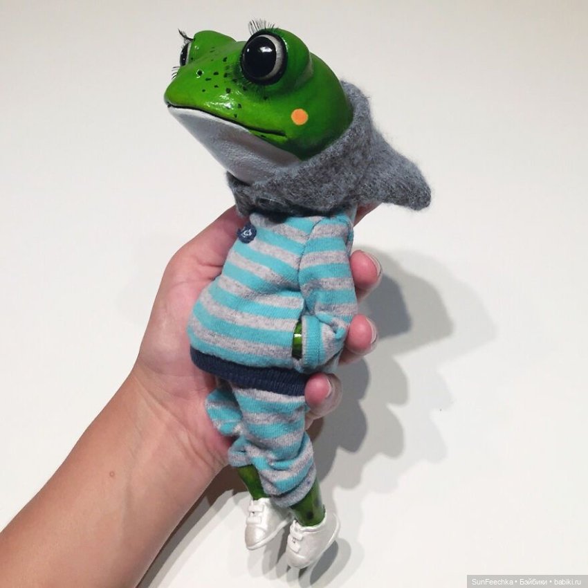 Лягушки - игрушки. Фотоподборка