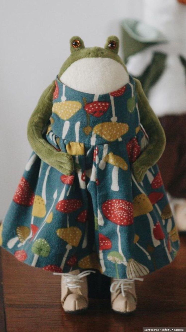 Лягушки - игрушки. Фотоподборка