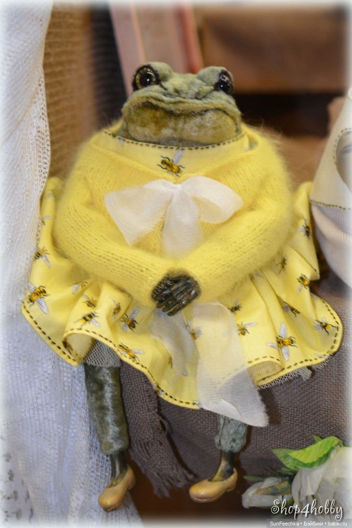 Лягушки - игрушки. Фотоподборка