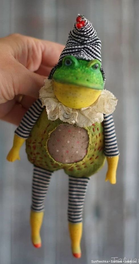Лягушки - игрушки. Фотоподборка