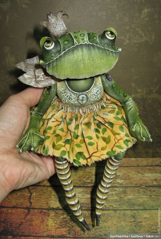 Лягушки - игрушки. Фотоподборка