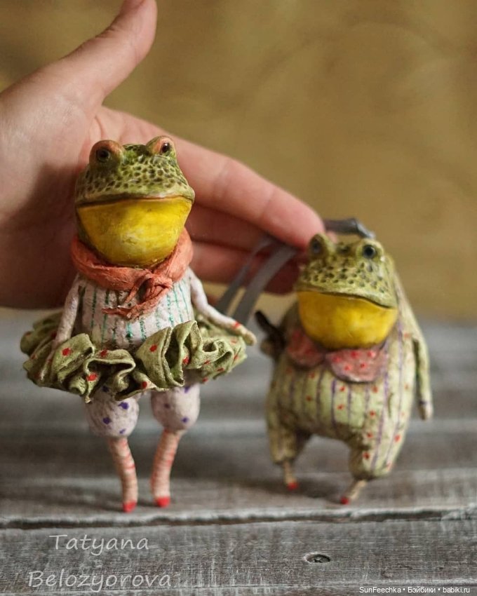 Лягушки - игрушки. Фотоподборка (фото 8)