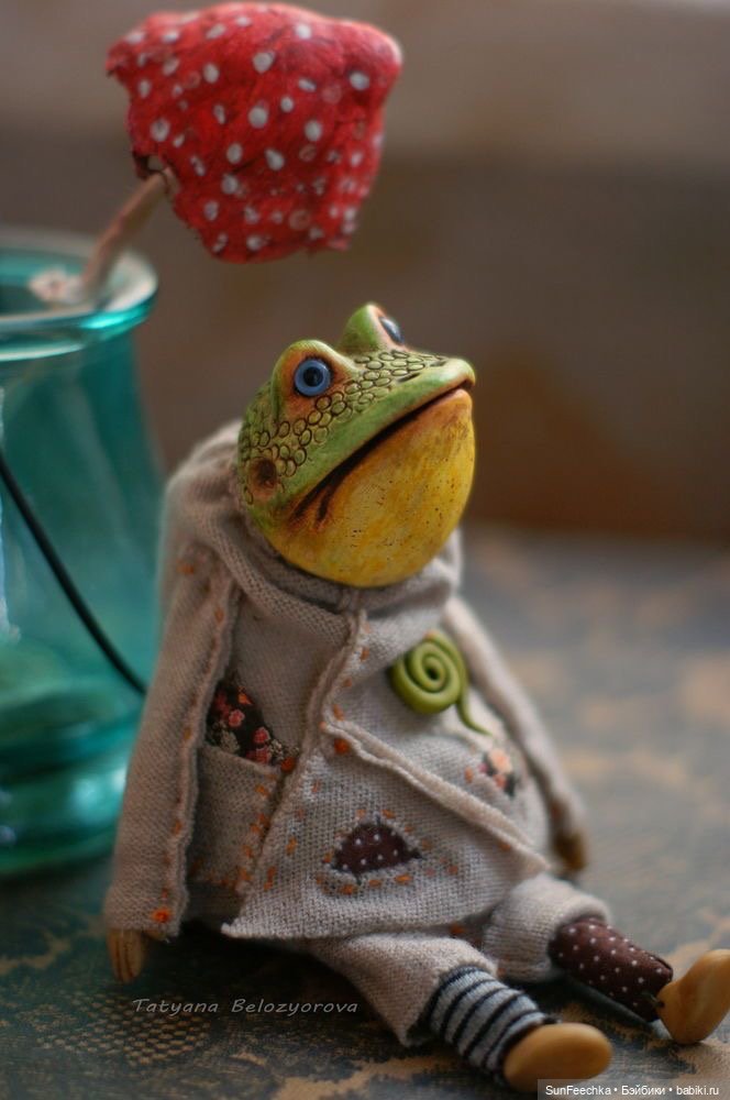 Лягушки - игрушки. Фотоподборка