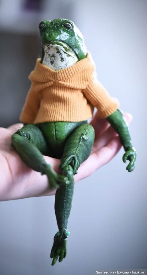 Лягушки - игрушки. Фотоподборка