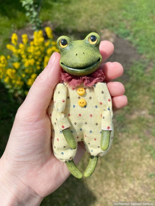 Лягушки - игрушки. Фотоподборка
