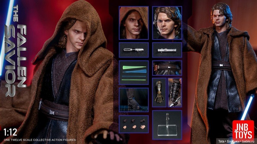 JNB Toys - фигурка Энакина Скайуокера (фото 8)