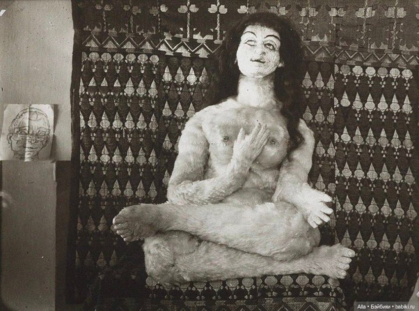 Кукла Оскара Кокошки — Редкие антикварные куклы и реплики: воск (фото 3)