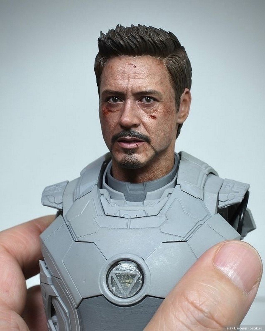 Hot Toys - прототип скульпта Железного Человека Mark XLII (2.0)