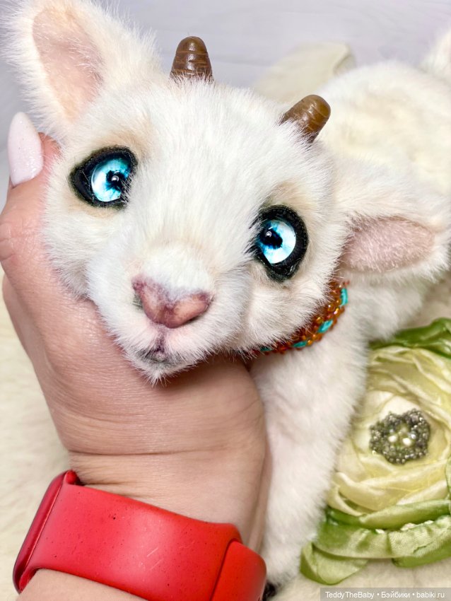 Снежок 🐐 — Авторские мишки Тедди и друзья: фото