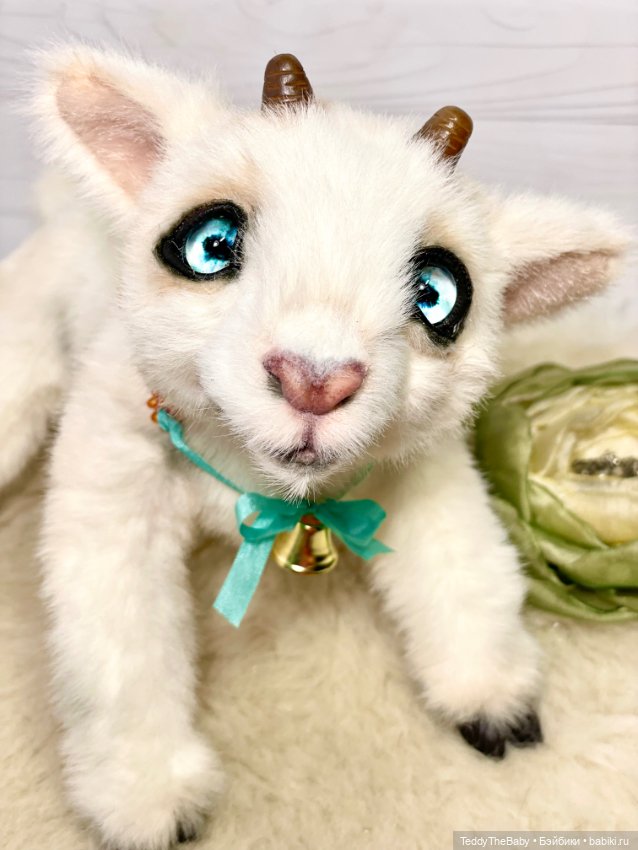 Снежок 🐐 — Авторские мишки Тедди и друзья: фото